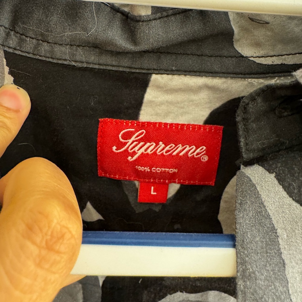 Supreme Monochrome Cotton Shirt